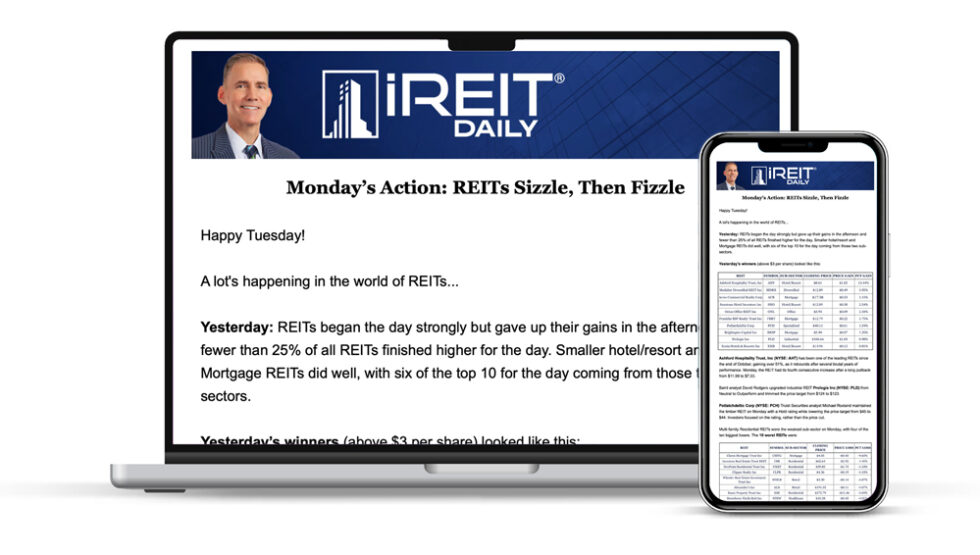 Ireit iREIT Daily - iREIT Investor